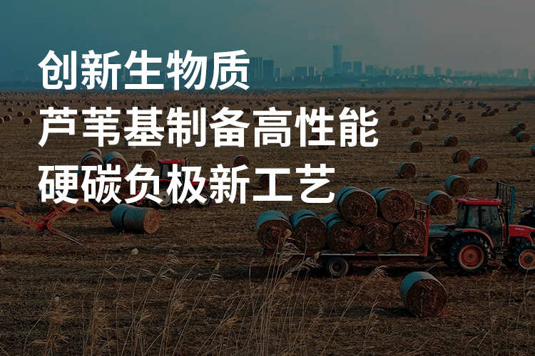 芦苇硬碳负极工艺